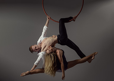 Aerial Hoop Duet