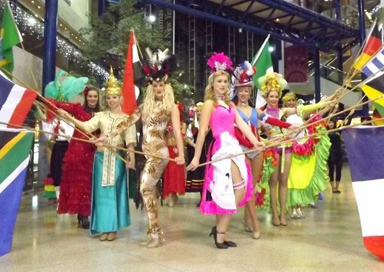 Multi-Costumed Dance Group