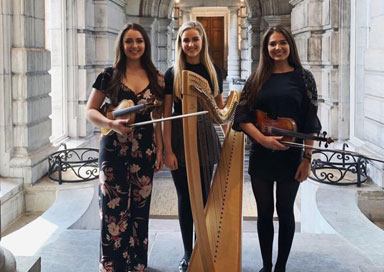 Harp, Violin and Vocal Trio