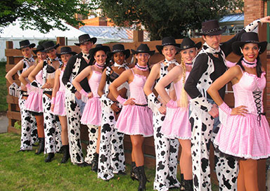 Wild West Themed Dancers