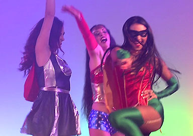 Marvel Themed Dancers