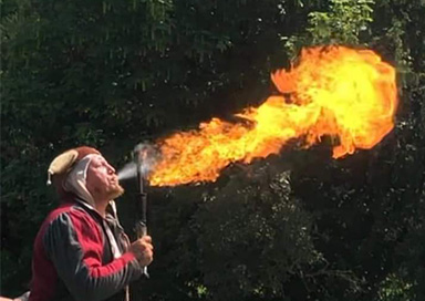 Jesters & Fire Performer