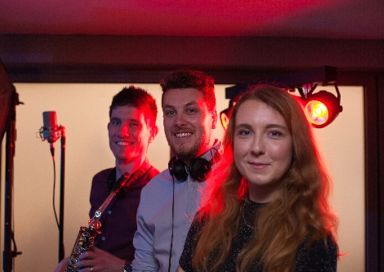 Sax, Percussion and DJ Trio