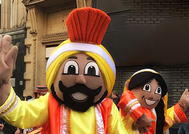 Bhangra Mascots