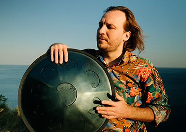 Handpan Player and Tabla Master
