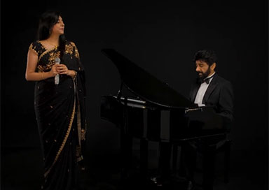 Baby Grand Piano with Bollywood Songs