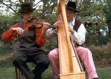 Celtic Harp and Fiddle Duo